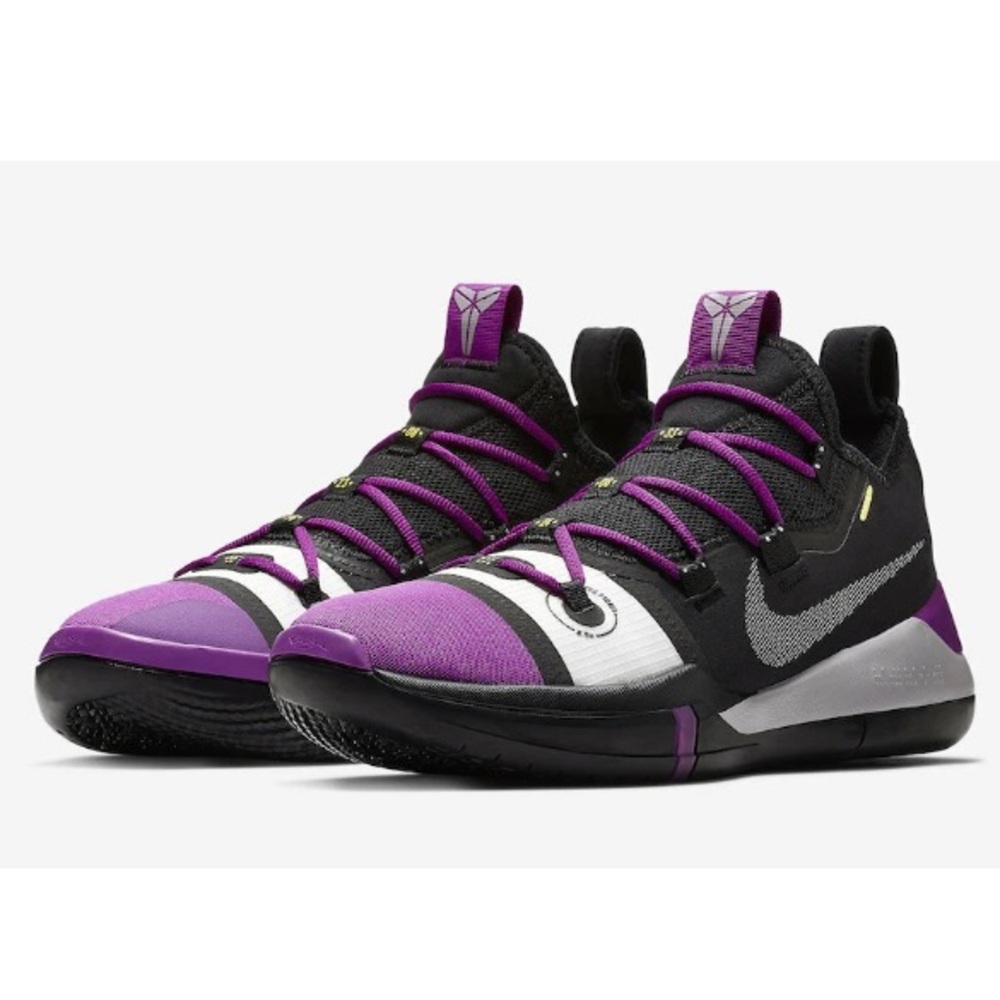 Nike KOBE AD Exodus 2018 LA LAKERS  Purple Black Mamba Grey AV3555-002 Sz 13